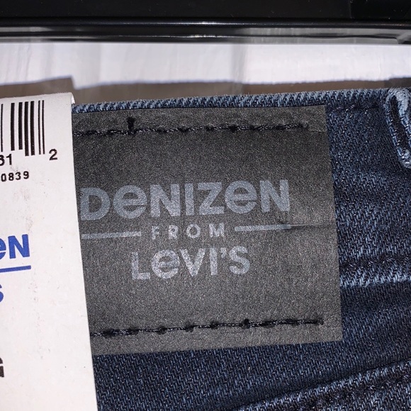 Levi’s Denizen boys dark blue loose jeans, size 7 Reg - Picture 8 of 12